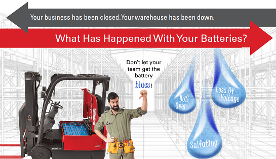 battery maintenance, battery health, forklift battery, forklift charger, forklift maintenance, charger health, battery maintenance, charger maintenance, battery refresh