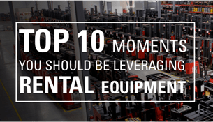 rental equipment, forklift rental, choosing a forklift, deciding when to rent, lift truck rentals, rent a lift, rent a forklift, seasonal forklift, seasonal forklift rental, temporary lift truck,