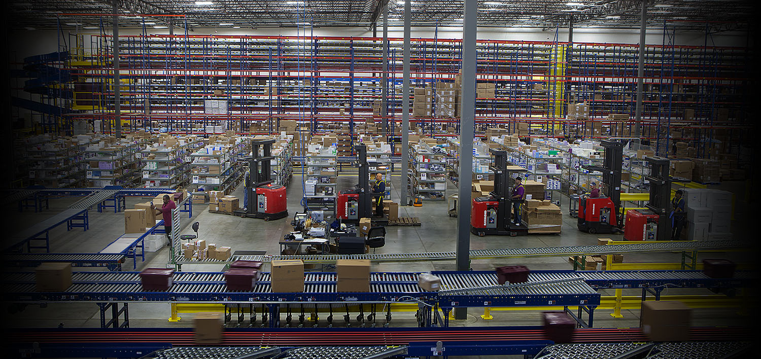 pallet racking, warehouse racking, warehouse equipment, industrial warehouse equipment, heubel shaw warehouse equipment" (Default Alternate Text: "Warehouse Products and Material Handling Supplies