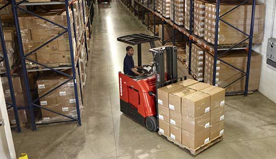 Stand Up forklift, Raymond forklift