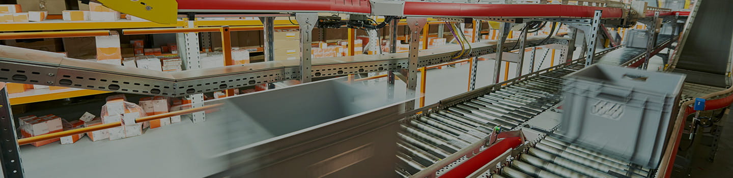 conveyor sorting system, automated conveyor, warehouse conveyor